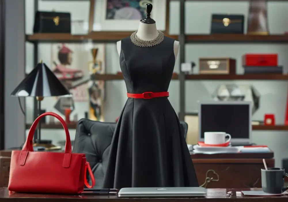 Czarna sukienka do pracy: 5 trików na modny look, który olśni