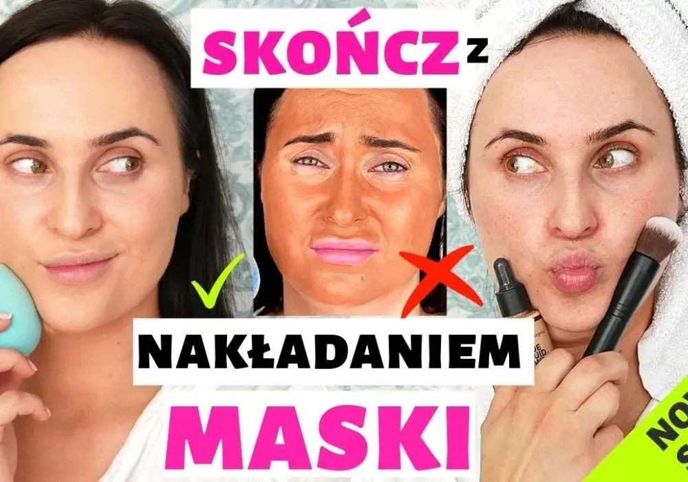 Czy korektor można nakładać na całą twarz bez efektu maski?