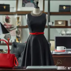 Czarna sukienka do pracy: 5 trików na modny look, który olśni
