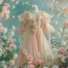 Sukienka długa z falbanką: przepis na romantyczny look. Porady