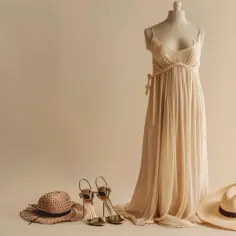 Sukienka maxi beżowa: Dlaczego to must-have? Oto 7 powodów